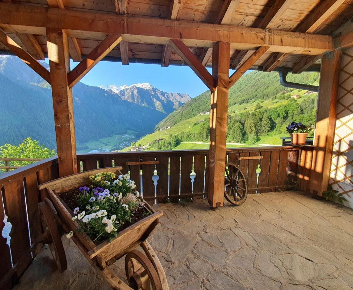 Wascherhof - Ferienwohnungen Oberhofer Мартелло Экстерьер фото